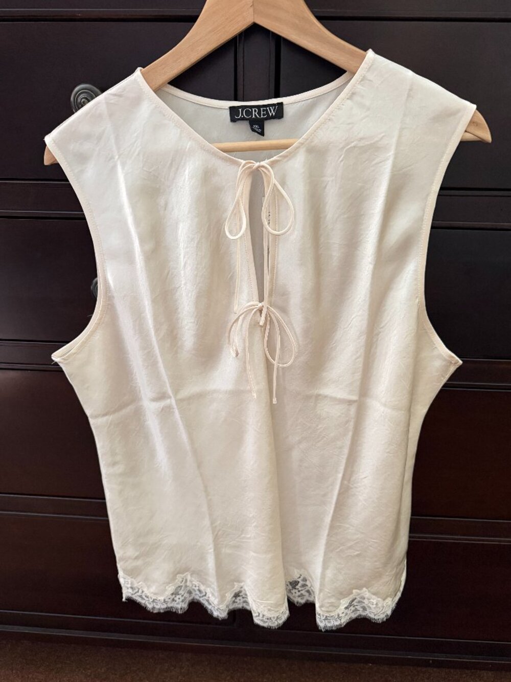 NWT Ivory JCrew Blouse